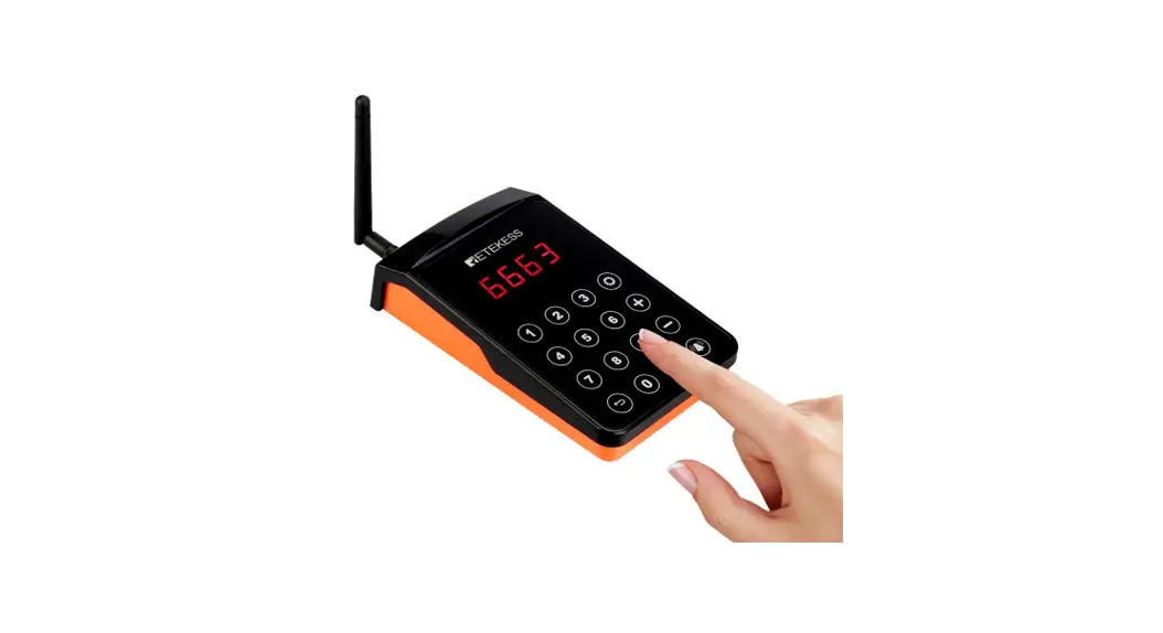 Retekess Td029 Wireless Keypad User Manual Retekess Td029 Wireless Keypad User Manual