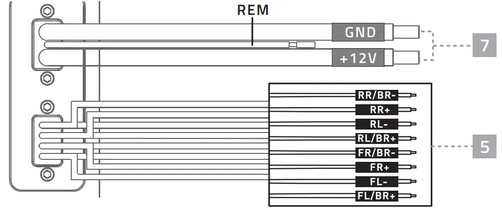 DS18 NXL X600 4D 4 Channel Digital Marine and Powersports Amplifier - fig2