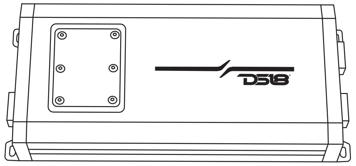 DS18 NXL X600 4D 4 Channel Digital Marine and Powersports Amplifier
