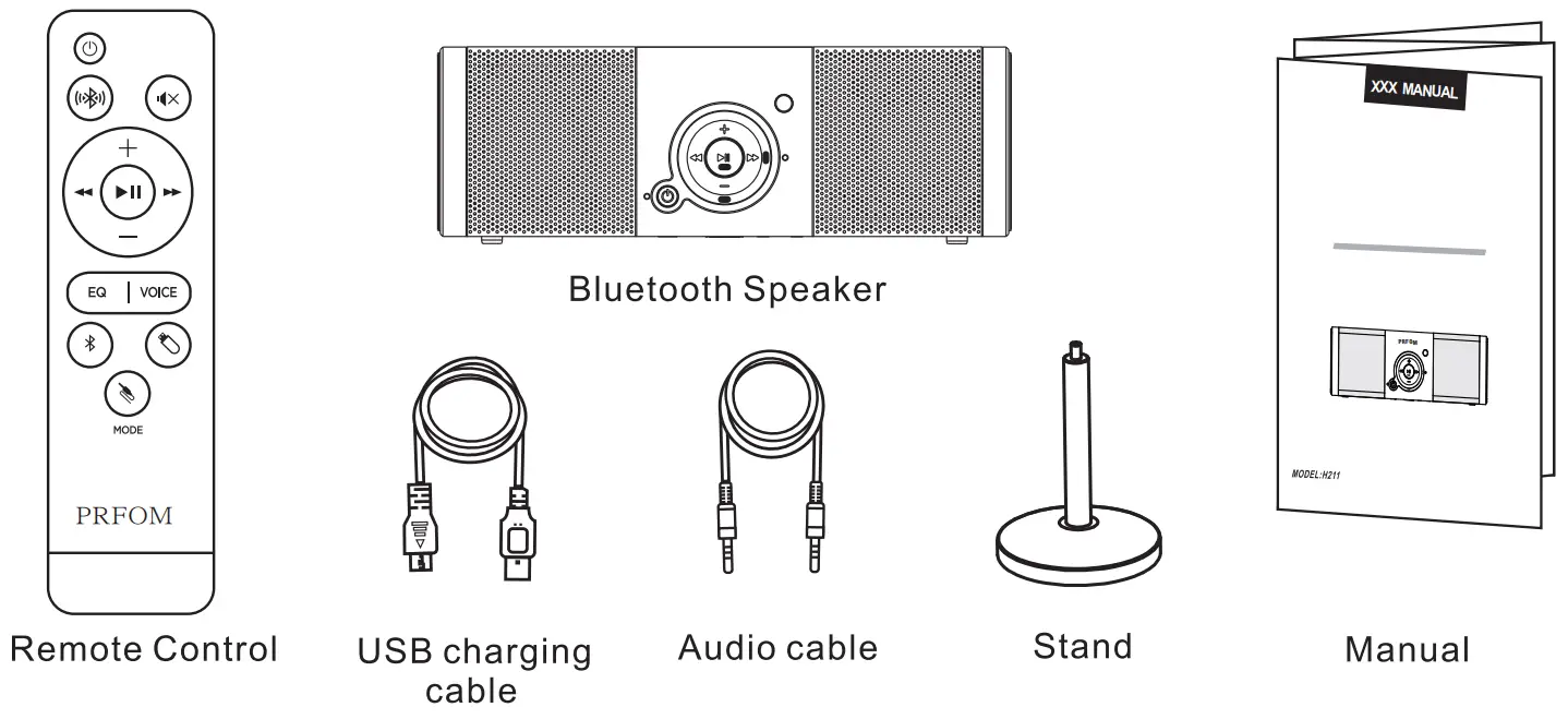 Huizhou Xinzhihui Industry BT2 1PT Bluetooth Speaker - COMPONENT