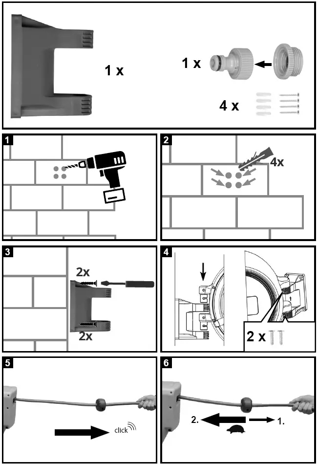 Gude-93903-Automatic-Hose-Reel-1