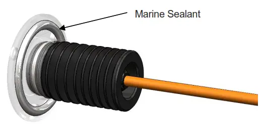 OceanLED DISCOVER D3 Underwater LED Light - Once hull preparation is complete