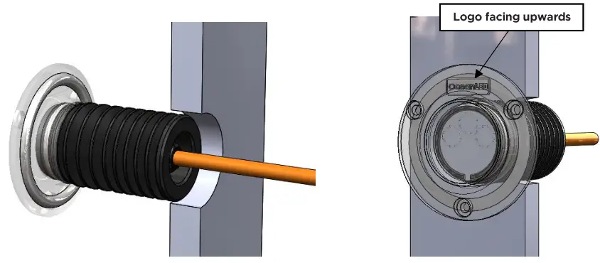 OceanLED DISCOVER D3 Underwater LED Light - light cable