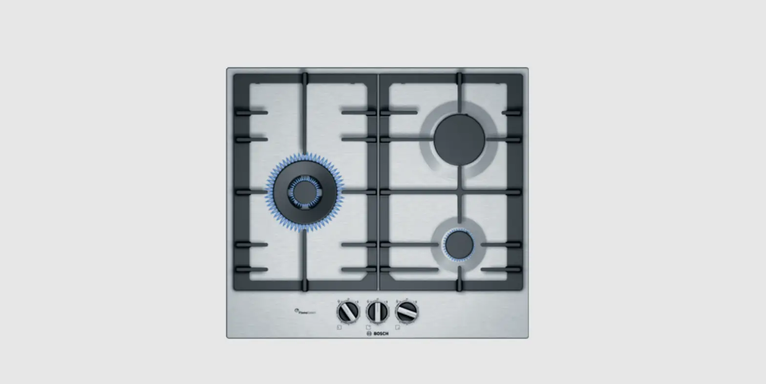 Bosch Pch6a5b9.y Built-in Gas Hob Instructions
