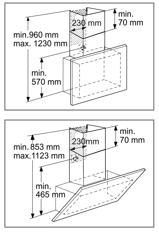 BOSCH DWF67 Extractor Hood - appliance2