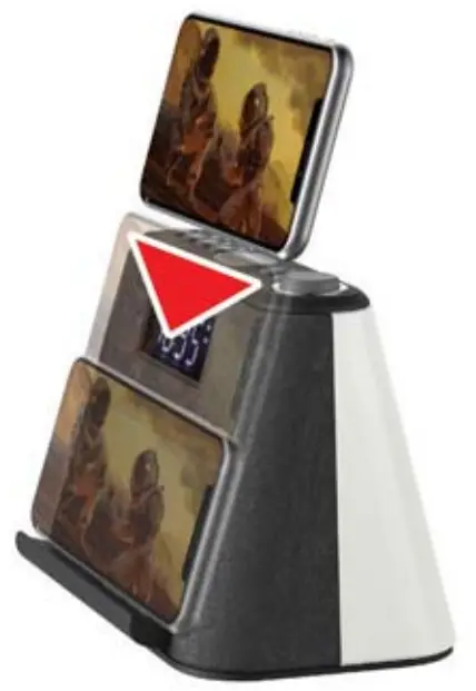 i box Glow FS 058 Bedside Alarm Clock - Charging