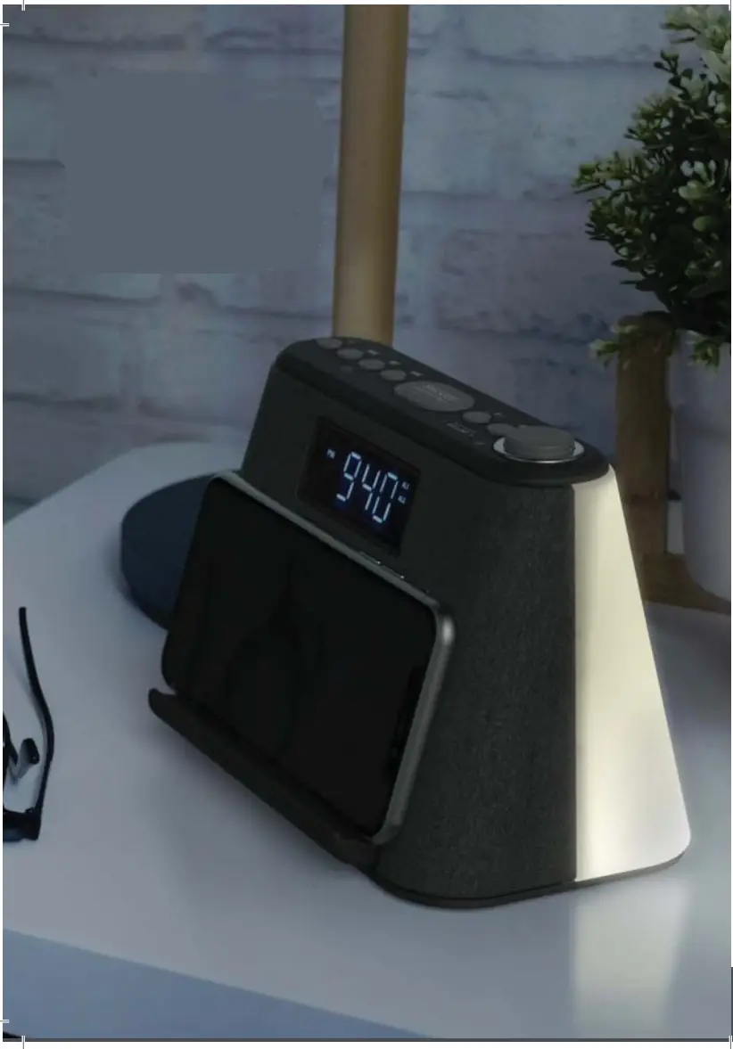 i box Glow FS 058 Bedside Alarm Clock - fig
