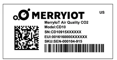 MERRYIOT CD10 Air Quality Carbon Dioxide Sensor - fig 2