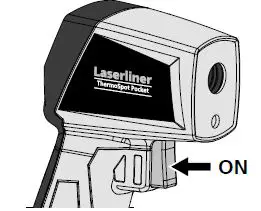 Laserliner 2266539 ThermoSpot Pocket IR Thermometer 3isplay 2