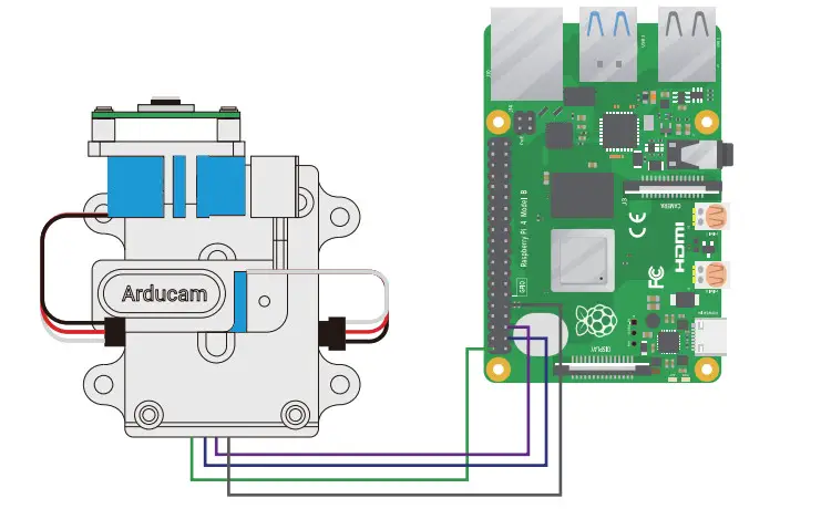 ArduCam B0399B0283 Pan Tilt Kit - Raspberry