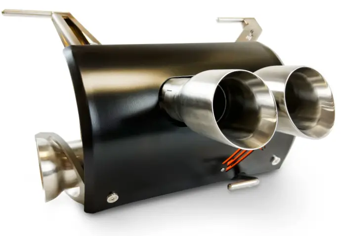 EVOLUTION POWERSPORTS UTVS 0063773 Polaris Pro R Magnum Twin Exit Slip-On Exhaust