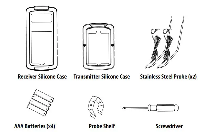 PIT BOSS 40854 Wireless Digital Meat Thermometer User Guide - FEATURES