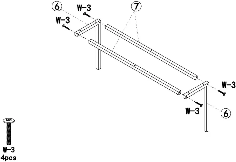 Tribesigns JW0209 HOGA 53-inch LShaped Computer Desk - fig 4