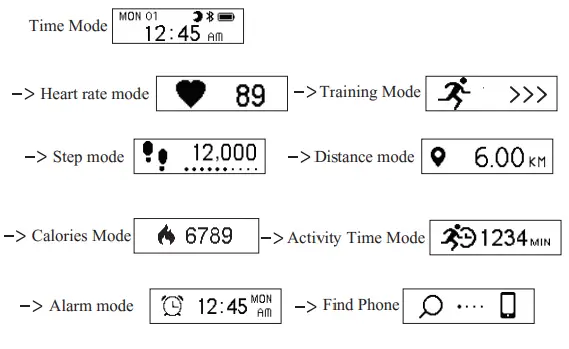 VeryFitPro [ID115U HR Smart Bracelet]-7