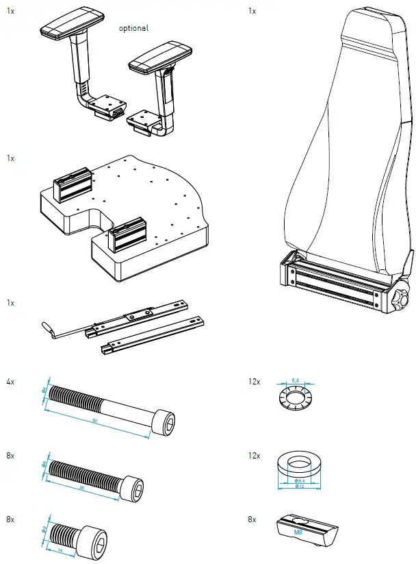 MONSTER MPS Blackbird Mount Bundle Pilot Seat-1