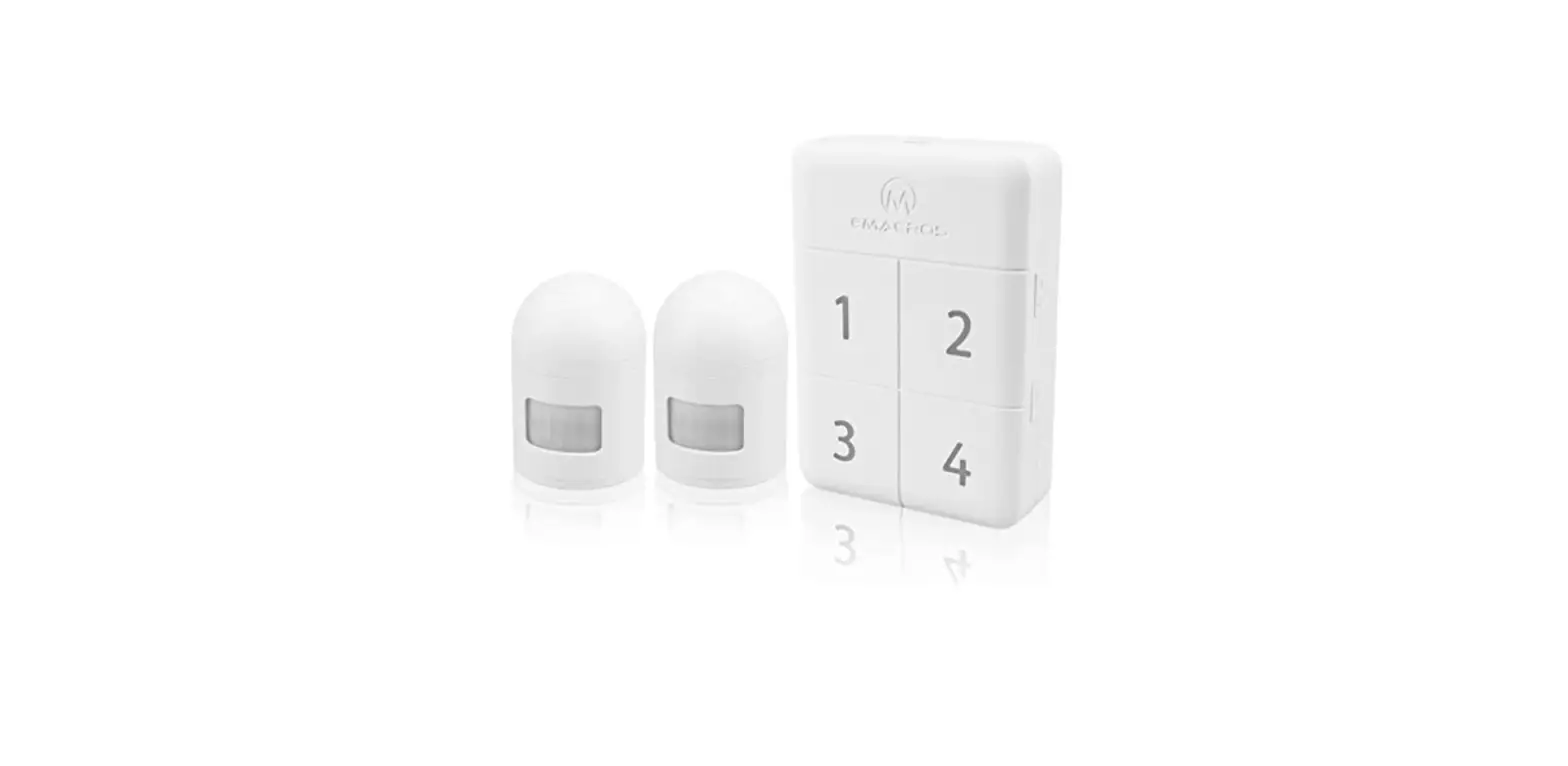 Emacros Hs-003 Indoor Or Outdoor Wireless Motion Sensor And Driveway Alarm For Home Security System User Guide