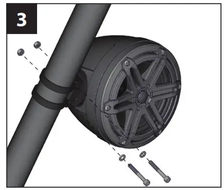 JL AUDIO PS SWMCP Swivel Fixtures for Round Pipes - fig3