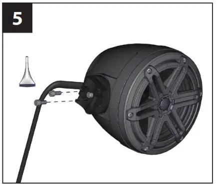 JL AUDIO PS SWMCP Swivel Fixtures for Round Pipes - fig5