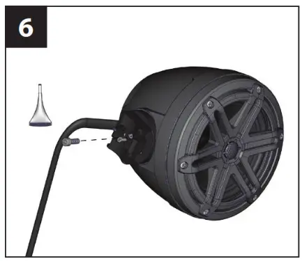 JL AUDIO PS SWMCP Swivel Fixtures for Round Pipes - fig6