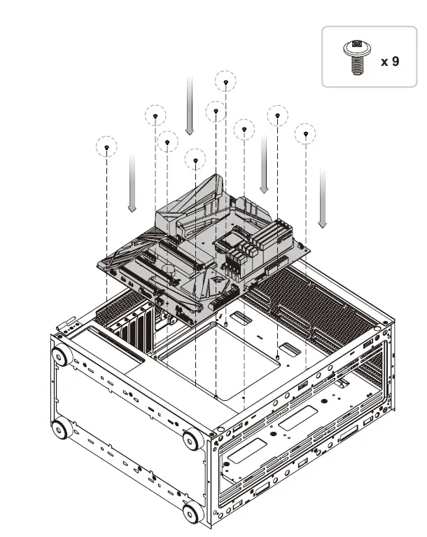 thermaltake CA-1T9-00M6WN-01 H570 TG ARGB Mid Tower Chassis fig 10