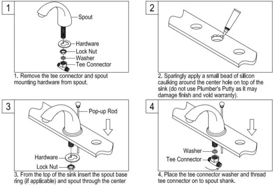 FIG 2 BEFORE BEGINNING INSTALLATION