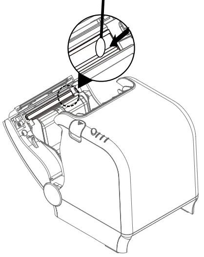 sewoo SLK TS400 Thermal Receipt Printer - Printer cleaning
