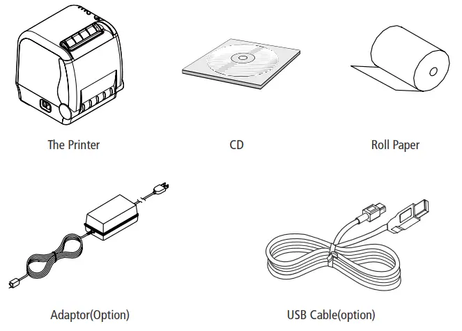sewoo SLK TS400 Thermal Receipt Printer - Setting Up the Printer