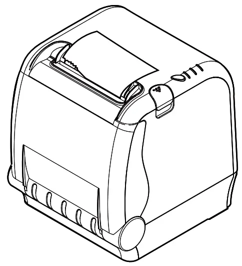 sewoo SLK TS400 Thermal Receipt Printer - paper as shown