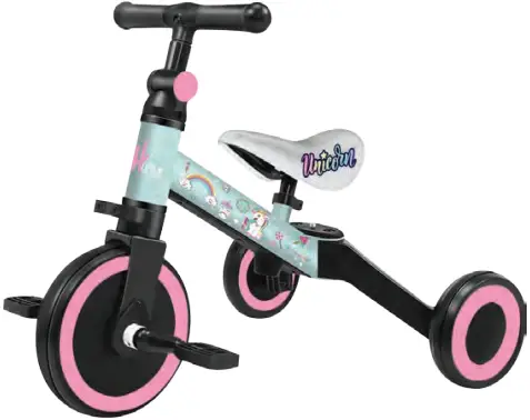HURTLE 3 in 1 Kid Tricycles Toddler Bike A2