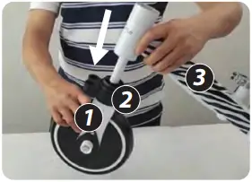 HURTLE 3 in 1 Kid Tricycles Toddler Bike Step2 A