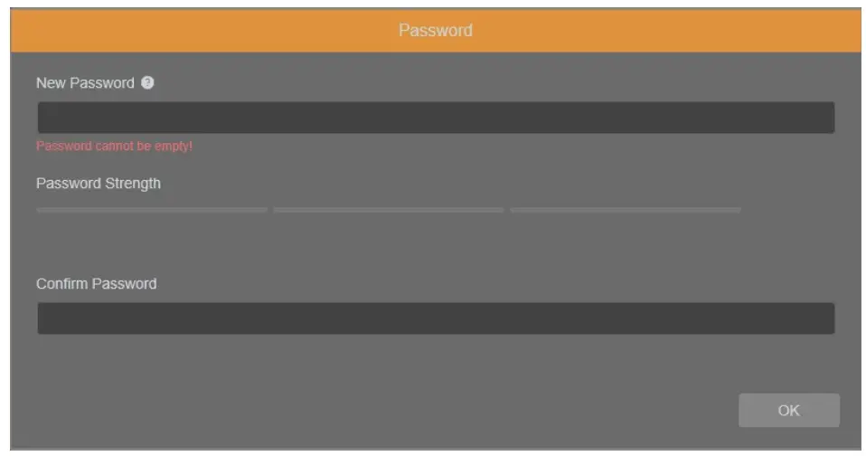 NOVUS NVIP 5VE 4501 Vandal Proof IP Camera - password