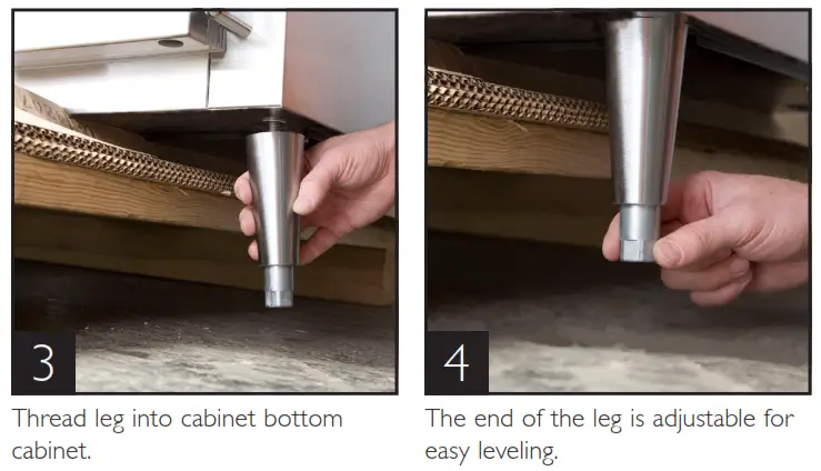 true STG1H 2HG Glass-Door Insulated Reach In Heated Holding Cabinet - LEVELING SHIMS