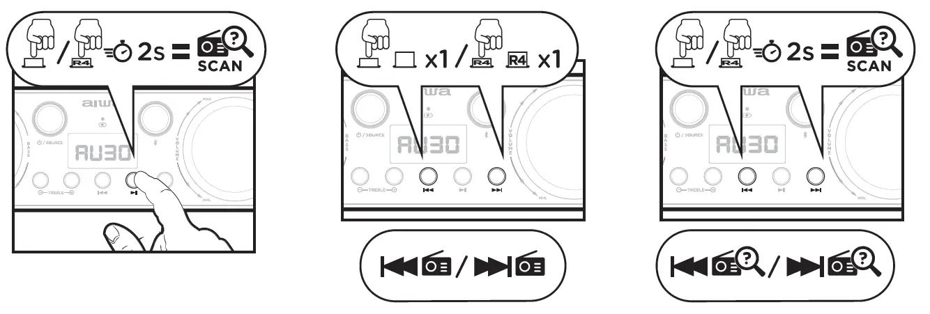 aiwa BSTU-800 Bluetooth Rechargeable Speaker 11