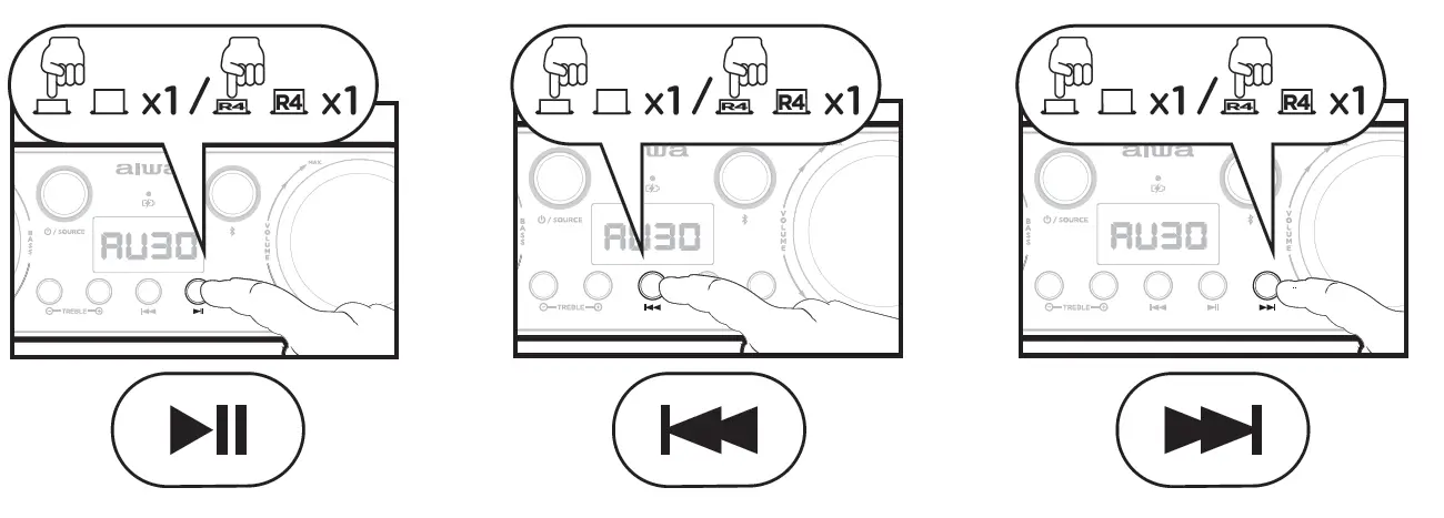 aiwa BSTU-800 Bluetooth Rechargeable Speaker 12
