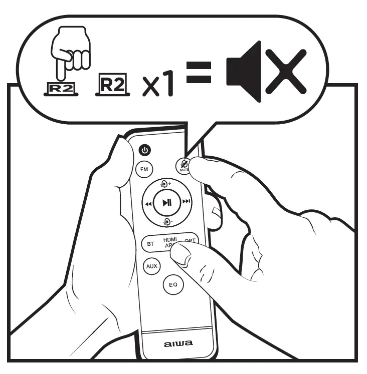 aiwa BSTU-800 Bluetooth Rechargeable Speaker 7