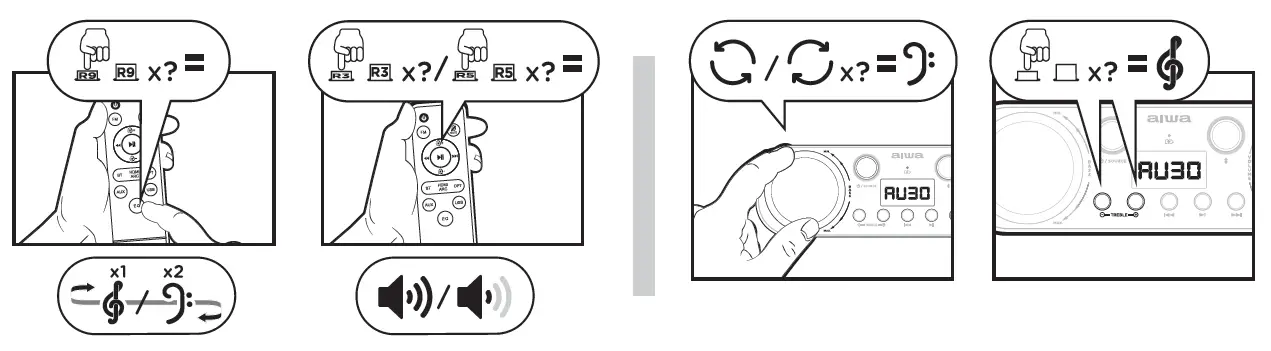 aiwa BSTU-800 Bluetooth Rechargeable Speaker 9