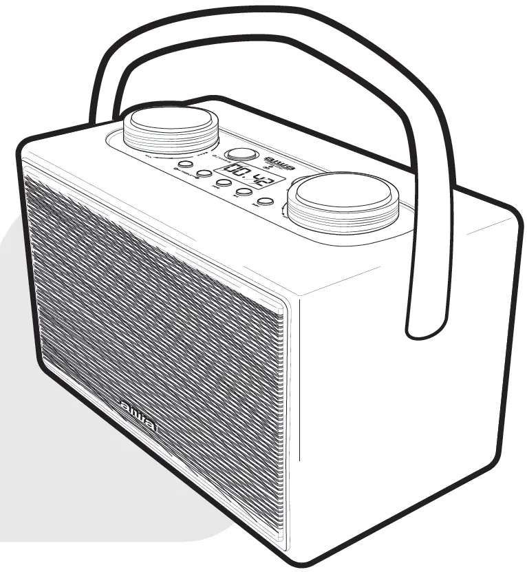 aiwa BSTU-800 Bluetooth Rechargeable Speaker