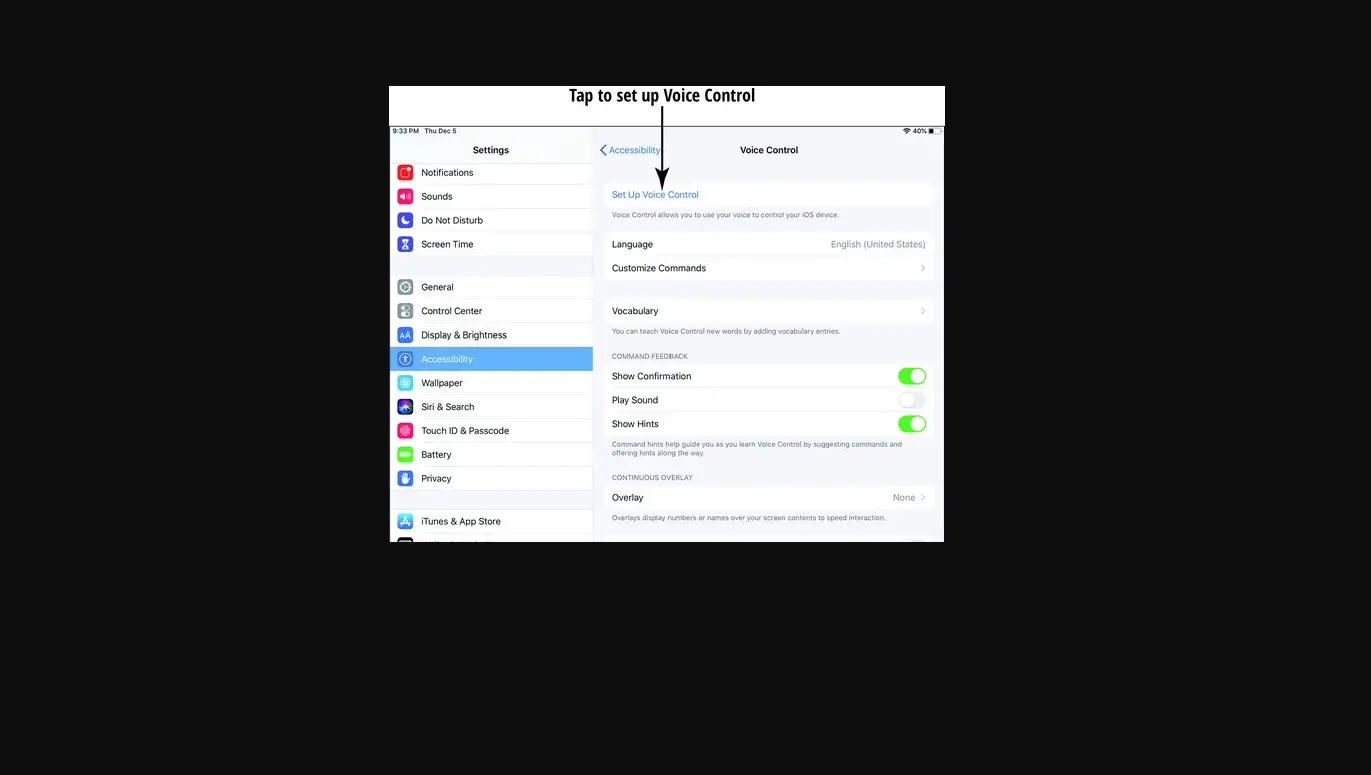 Use Voice Control To Interact With Ipad Use Voice Control To Interact With Ipad