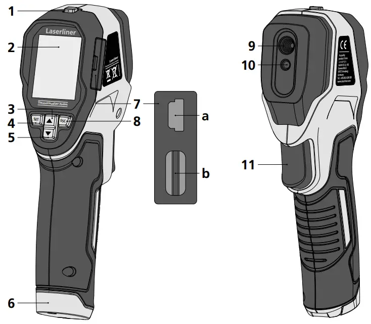 Laserliner ThermoVisualizer Pocket Thermal Imaging Camera - Overview