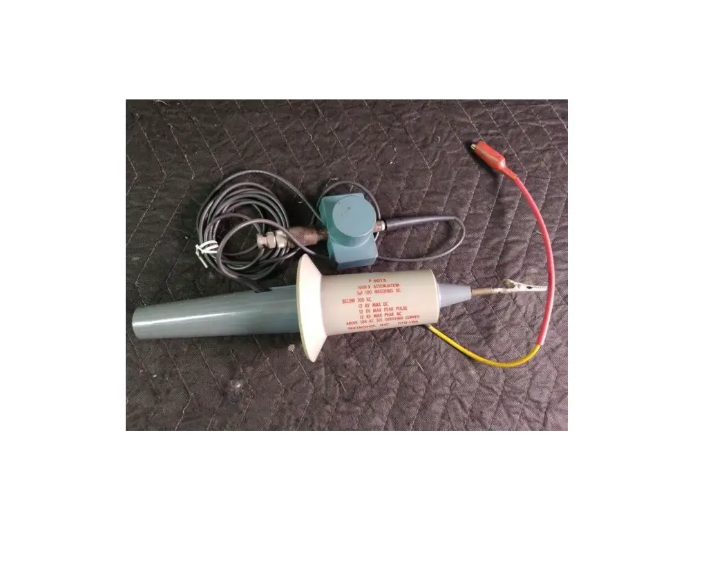 Tektronix P6013a Oscilloscope Probe 12kv 25mhz Tested Instruction Manual