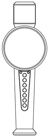 singing machine SMM548 Microphone with Bluetooth and Speaker