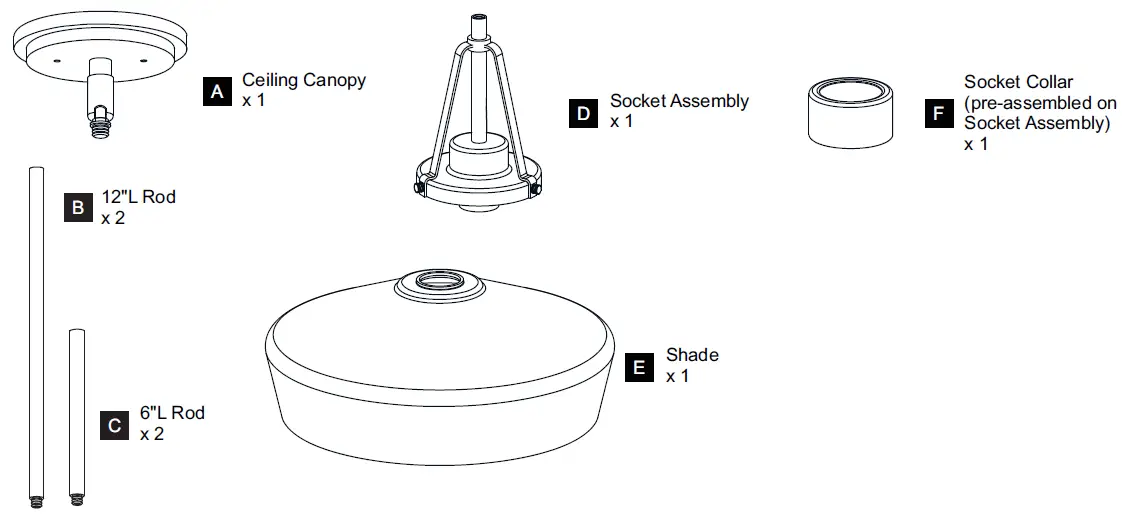 QUOIZEL-QP5584BN-Haven-1-Light-Matte-Black-Pendant-FIG-2