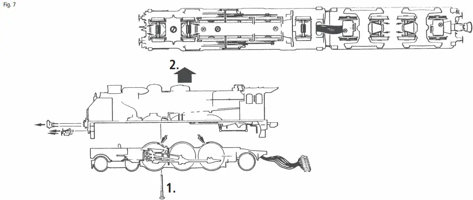 Roco 73078 SNCF Model Train 231E 40 Type Steam locomotive HO Gauge Motor Vehicle-fig9