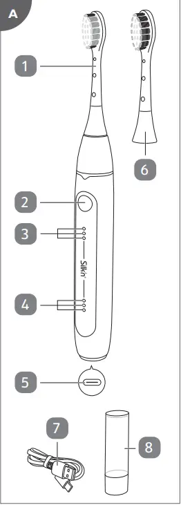 Silk n DCA02 SonicYou Rose Gold Electric Toothbrush 1