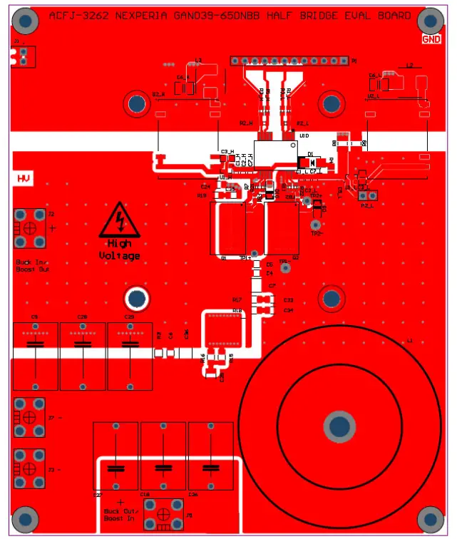 BROADCOM ACFJ-3262 Nexperia GAN 039-650NBB Half Bridge Evaluation Board - Fig 10
