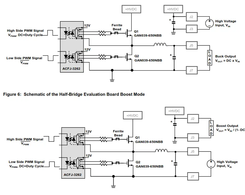 BROADCOM ACFJ-3262 Nexperia GAN 039-650NBB Half Bridge Evaluation Board - Fig 6