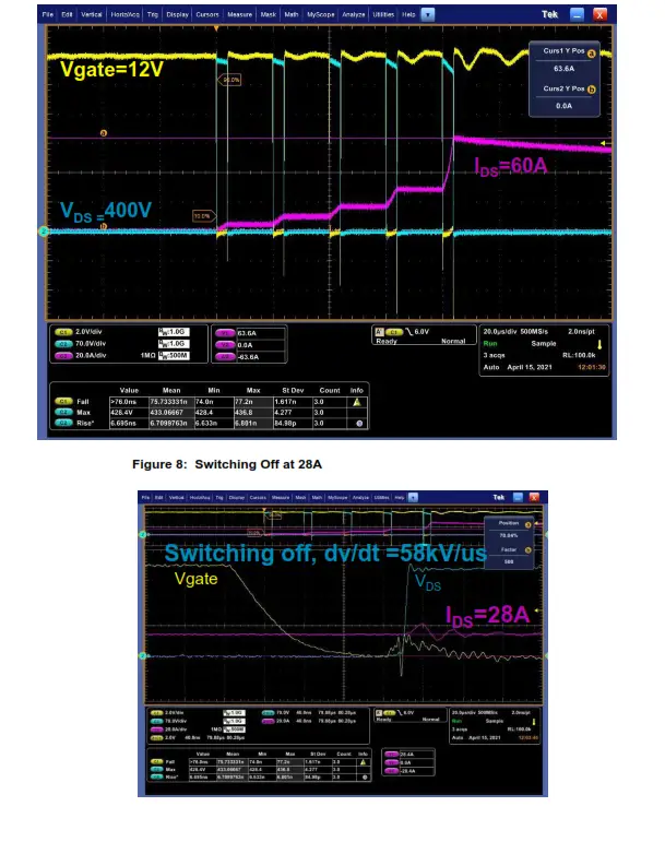 BROADCOM ACFJ-3262 Nexperia GAN 039-650NBB Half Bridge Evaluation Board - Fig 7