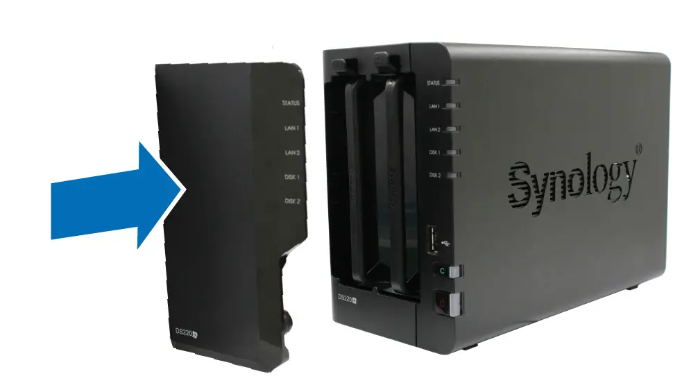 Synology NAS DS220 - Replace the hard drive