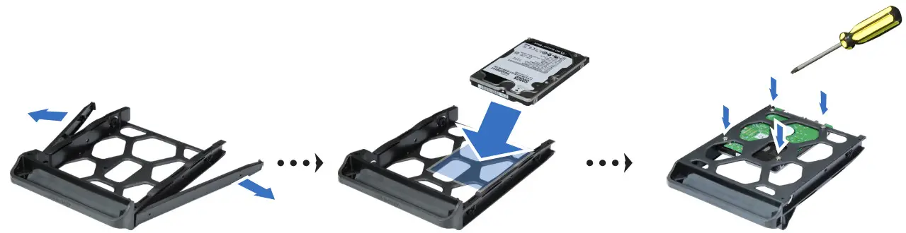 Synology NAS DS220 - drives