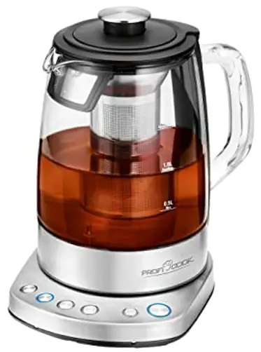PROFI COOK PC-WKS1167G IM Glass Tea and Water Kettle